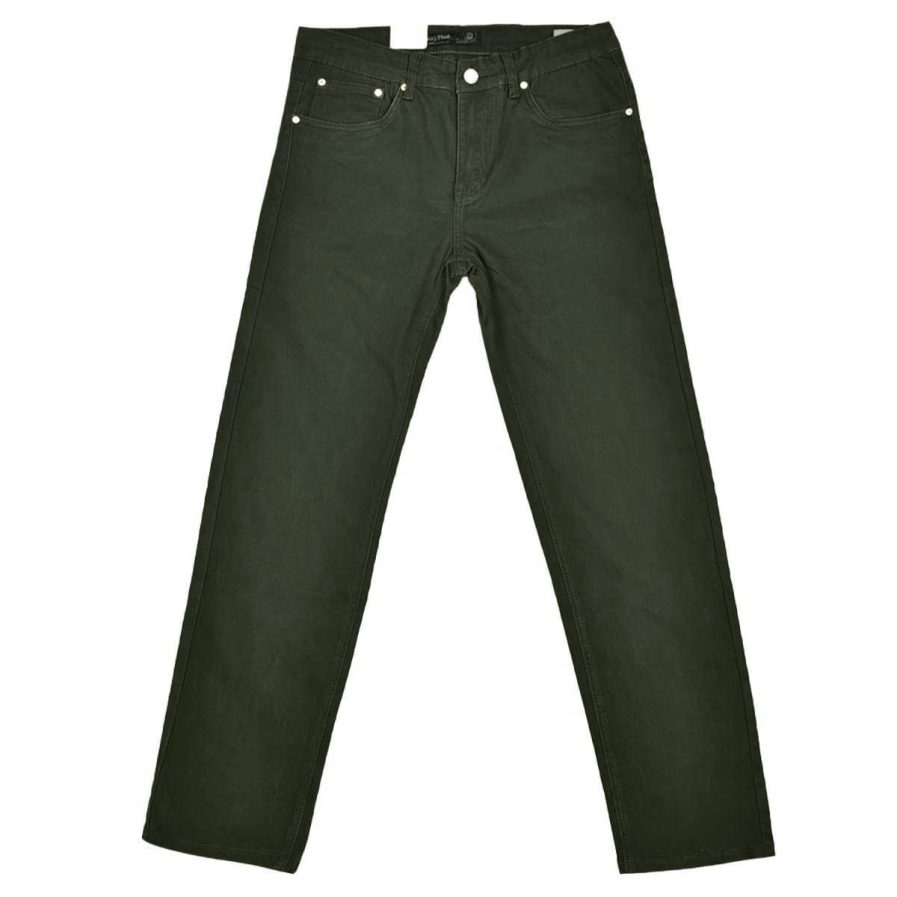 Ανδρικό παντελόνι πεντάτσεπο MST green