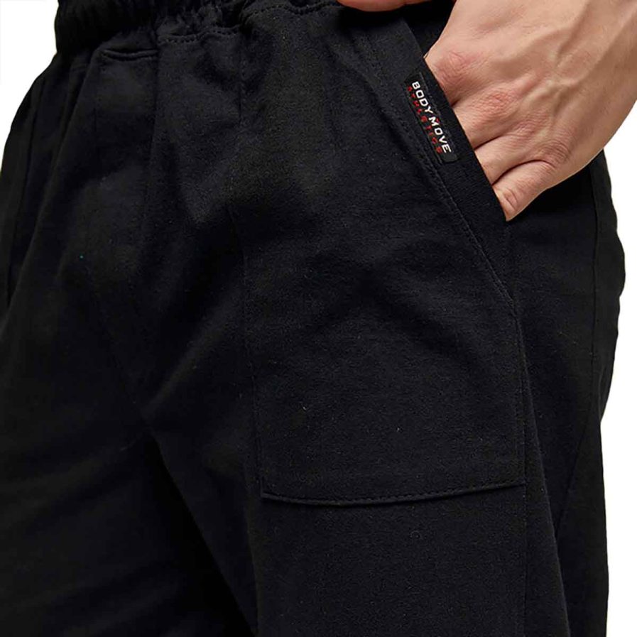 Ανδρικό παντελόνι φόρμας BM220 μαύρο