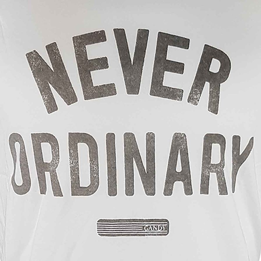 Ανδρική μπλούζα Never Ordinary White