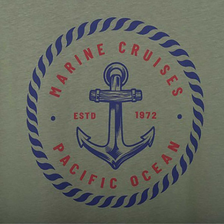 Ανδρική μπλούζα Marine Cruises Green