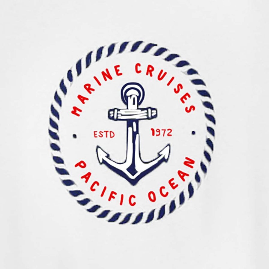 Ανδρική μπλούζα Marine Cruises White