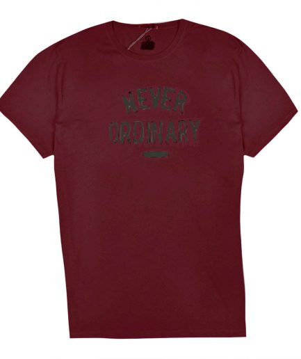 Ανδρική μπλούζα Never Ordinary Bordeaux