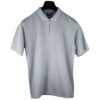 Ανδρική μπλούζα πόλο φερμουάρ Grey