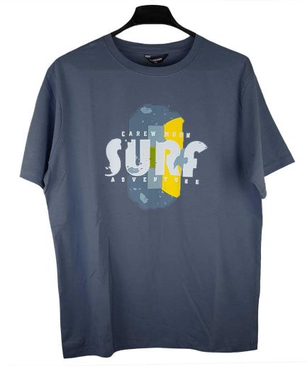 Ανδρικό T-Shirt Surf Indigo Big Size