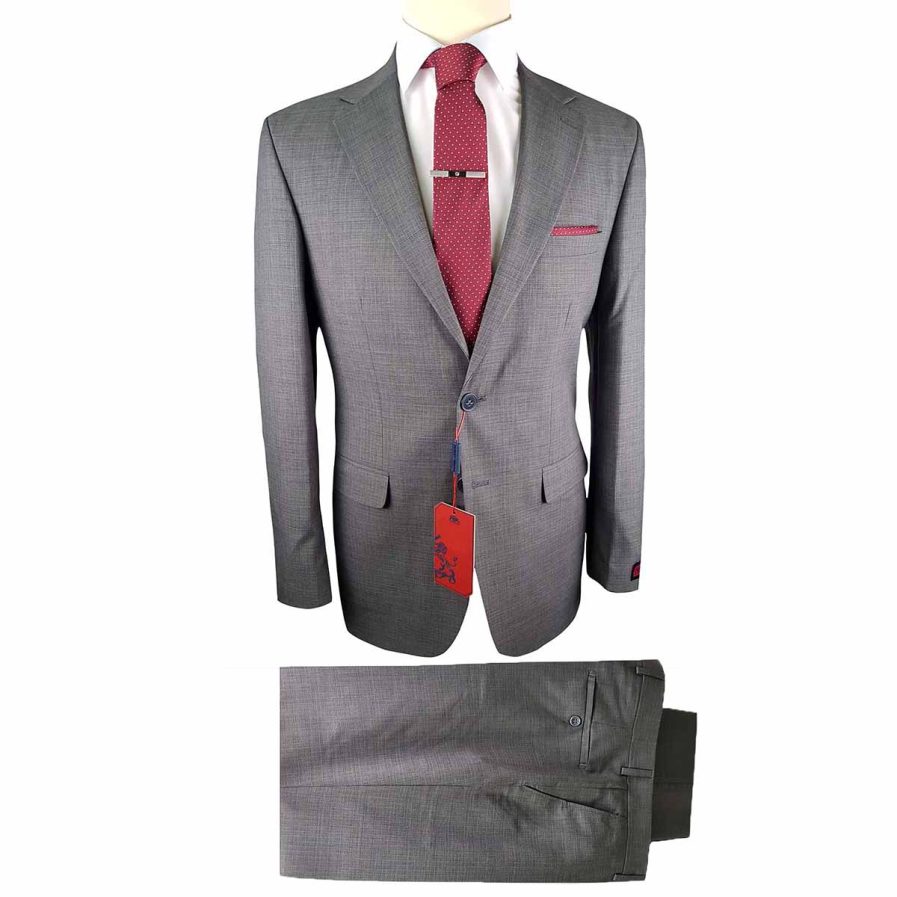 Ανδρικό Κοστούμι Armoni Checkered Grey