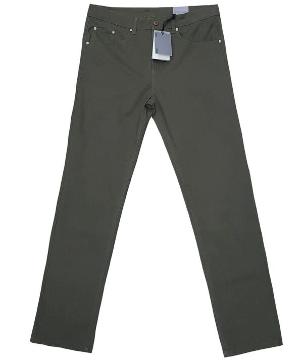 Ανδρικό παντελόνι πεντάτσεπο GM203 Olive