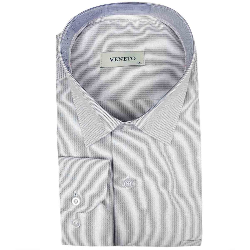 Ανδρικό πουκάμισο Veneto Ριγέ Μπεζ