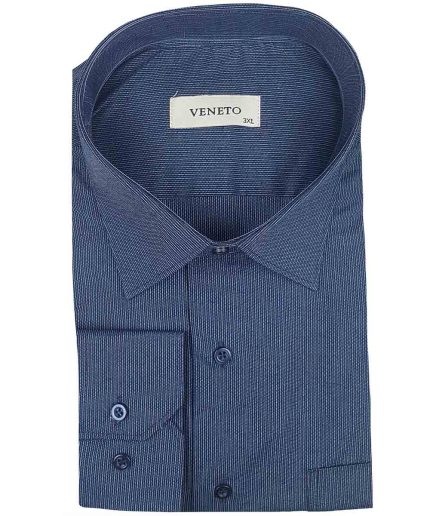 Ανδρικό πουκάμισο Veneto Ριγέ Μπλε