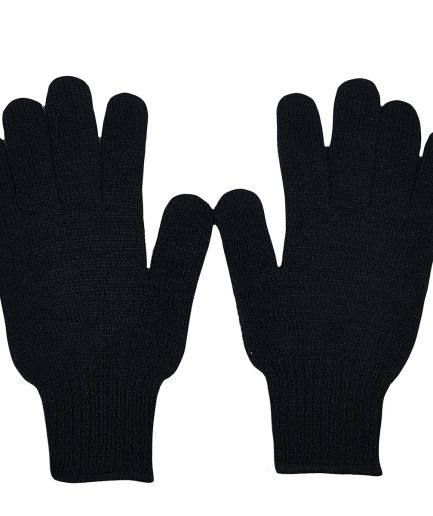 Ανδρικά Γάντια Μάλλινα Μαύρα