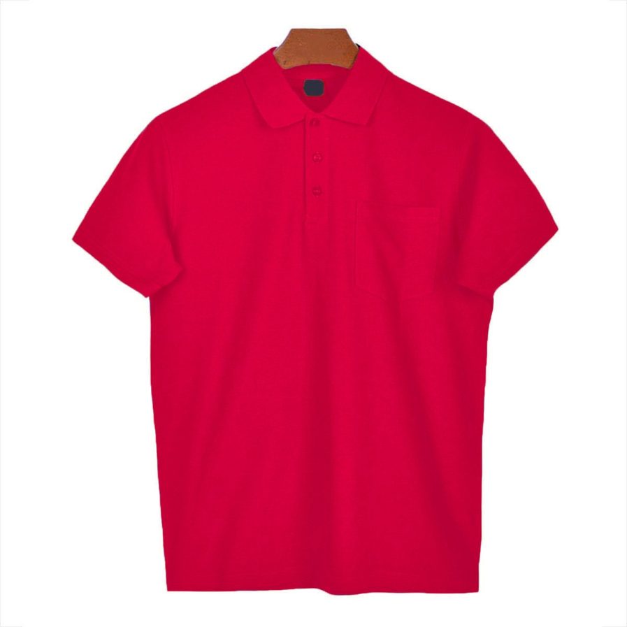 Ανδρική μπλούζα πολο πικέ G518 Fuchsia