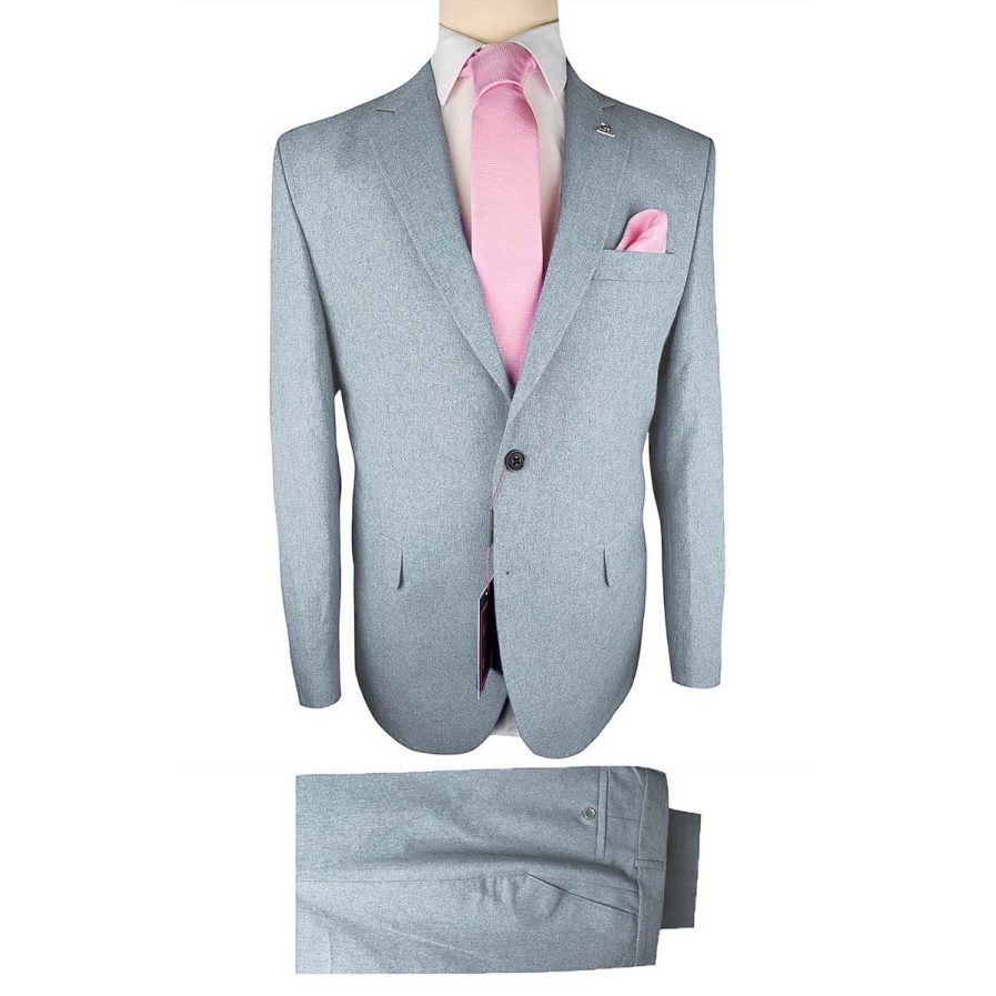 Ανδρικό Κοστούμι DA Micron Grey/Siel