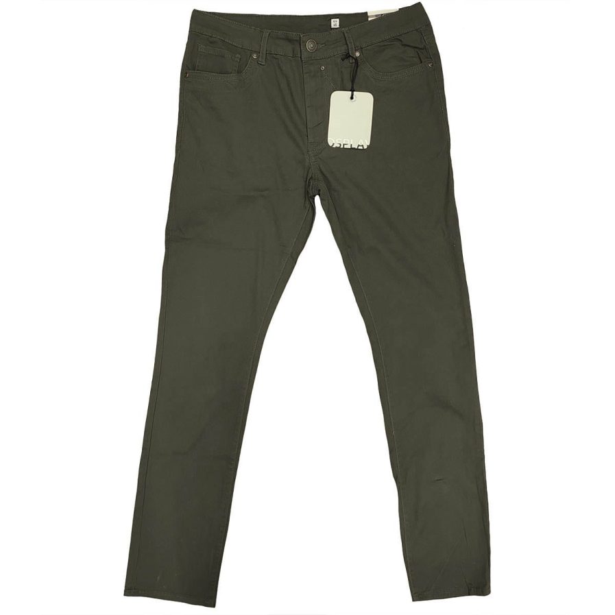 Ανδρικό παντελόνι πεντάτσεπο D222 D.Olive
