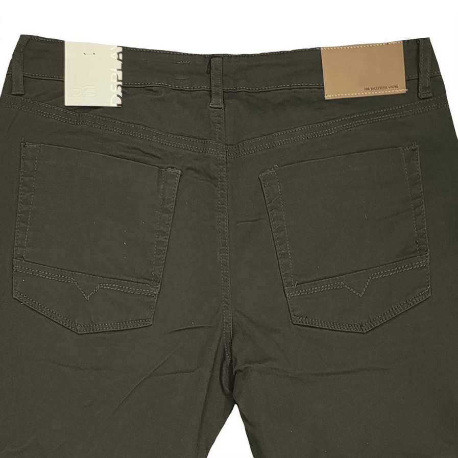 Ανδρικό παντελόνι πεντάτσεπο D222 D.Olive