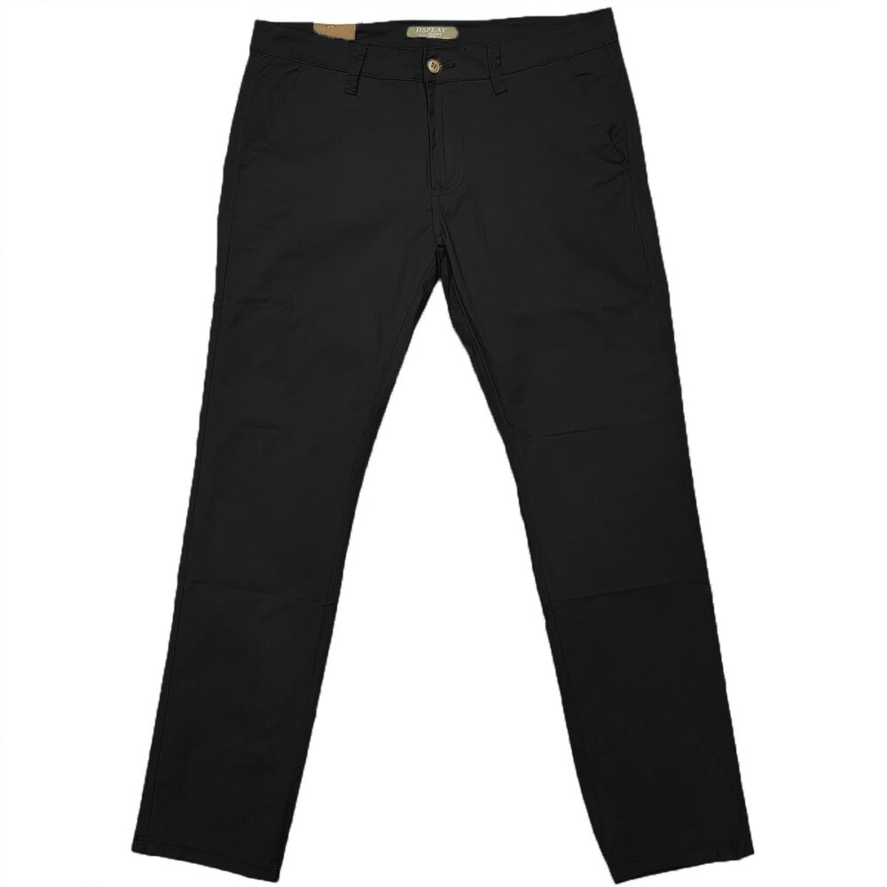 Ανδρικό παντελόνι chinos DS126 Black