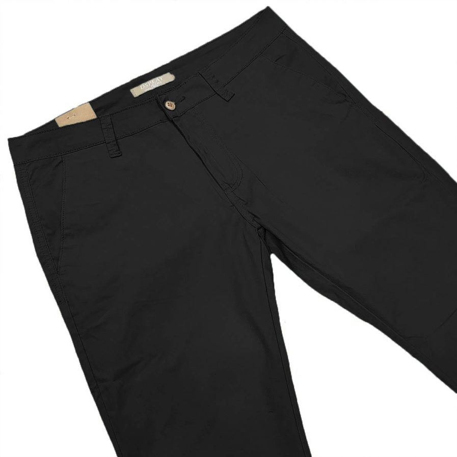 Ανδρικό παντελόνι chinos DS126 Black