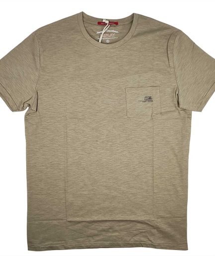 Ανδρικό T-Shirt DJ231-205 L. Brown