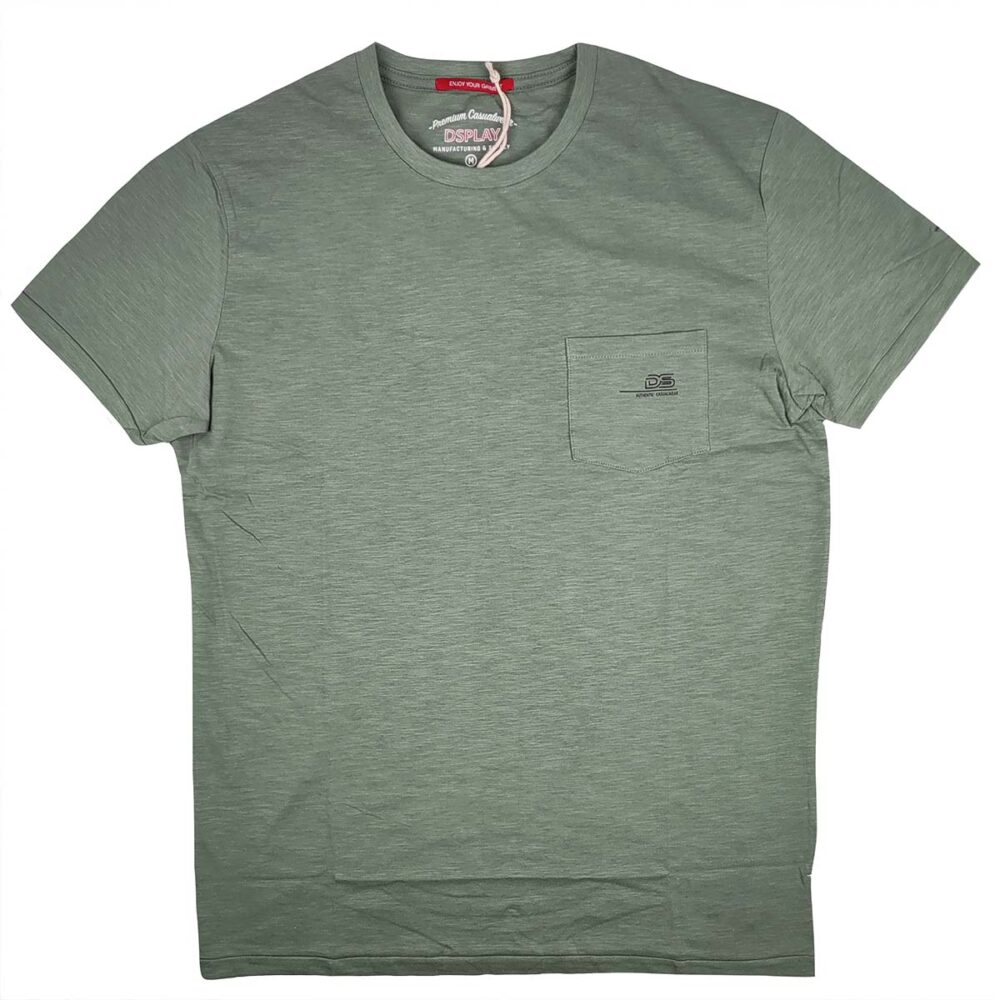 Ανδρικό T-Shirt DJ231-205 M. Green