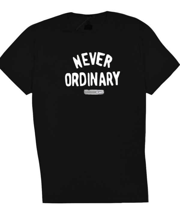 Ανδρική μπλούζα Never Ordinary Black2