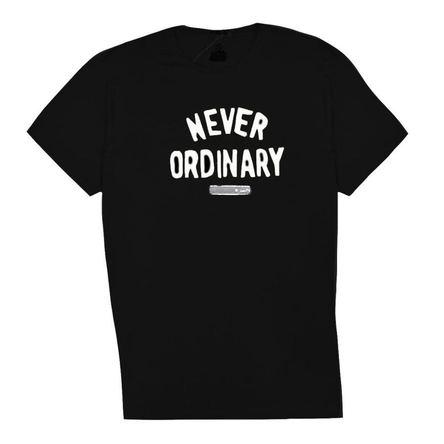 Ανδρική μπλούζα Never Ordinary Black2