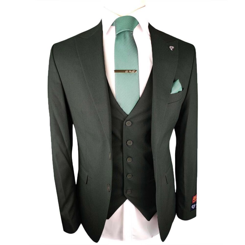 Ανδρικό Κοστούμι 3-Piece FRND Green