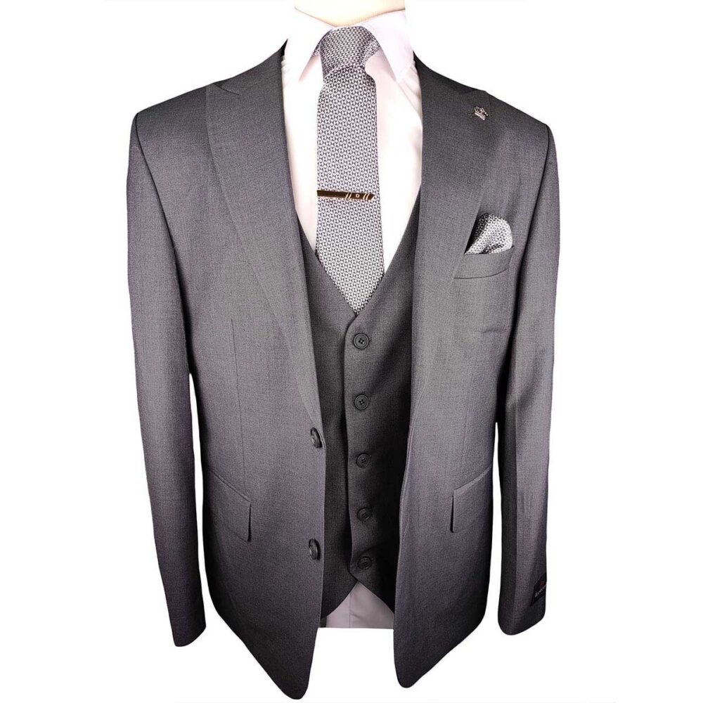 Ανδρικό Κοστούμι 3-Piece RMZ Grey