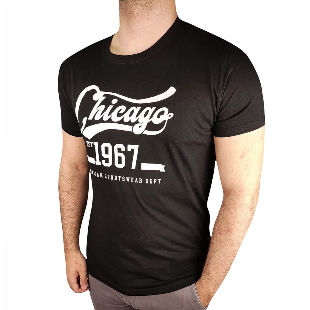 Ανδρικό T-Shirt Chicago Black